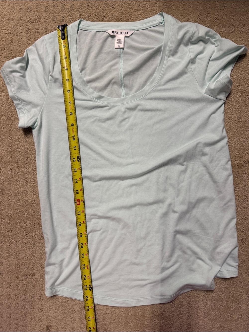 Athleta Scoop Neck Short Sleeve Tee